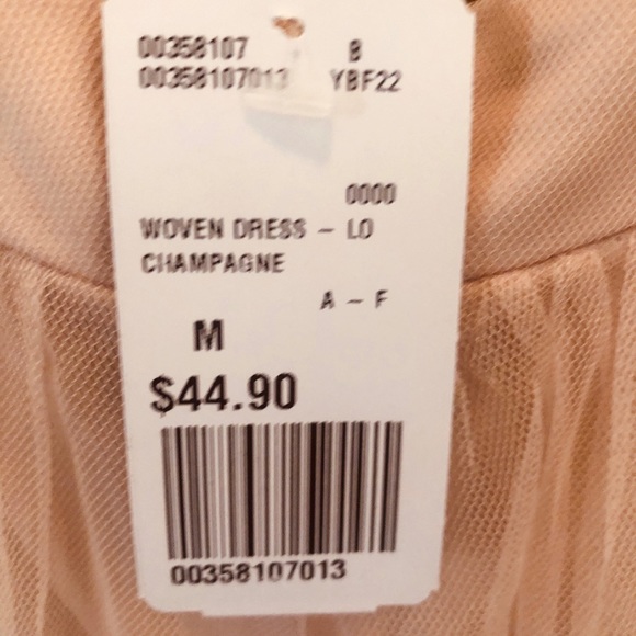 Metallic sequin & tulle Maxi dress Medium - Picture 3 of 7